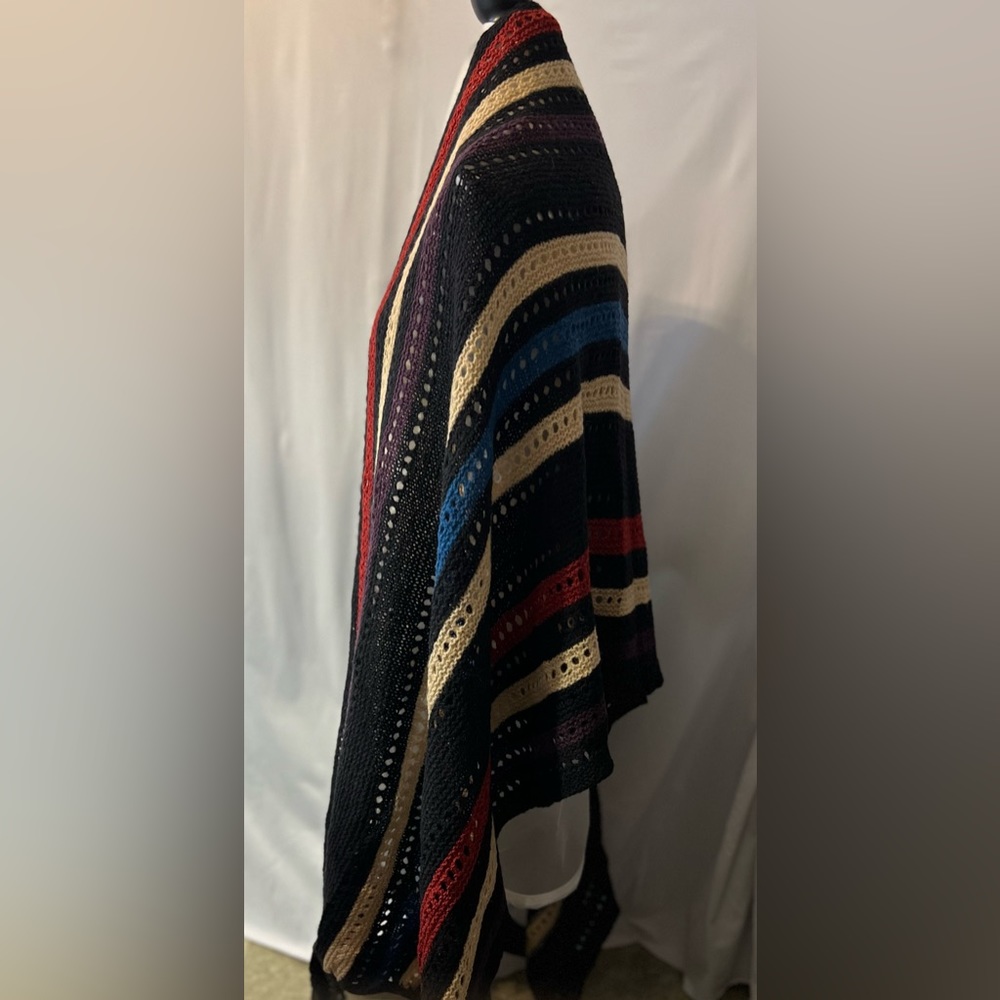Shetland Wool Multiple Colored Wrap. - image 4